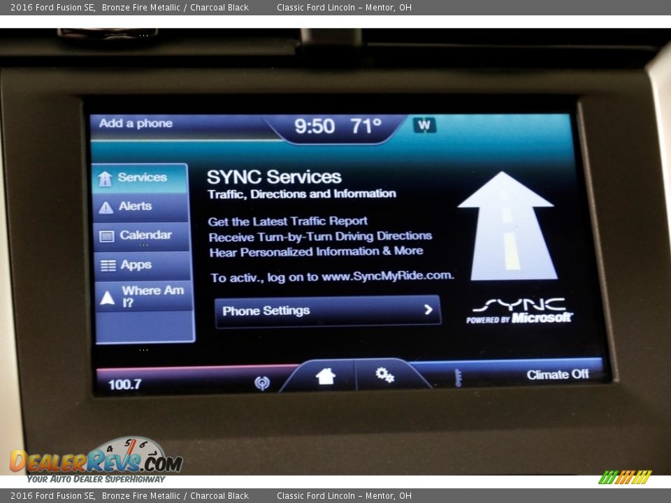 2016 Ford Fusion SE Bronze Fire Metallic / Charcoal Black Photo #15