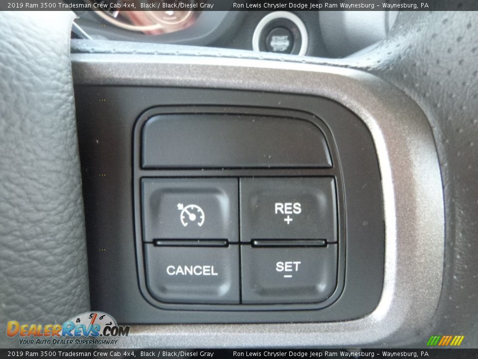 2019 Ram 3500 Tradesman Crew Cab 4x4 Steering Wheel Photo #18