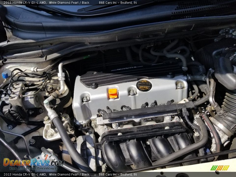 2013 Honda CR-V EX-L AWD White Diamond Pearl / Black Photo #28