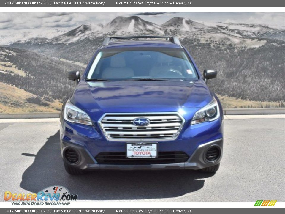 2017 Subaru Outback 2.5i Lapis Blue Pearl / Warm Ivory Photo #4