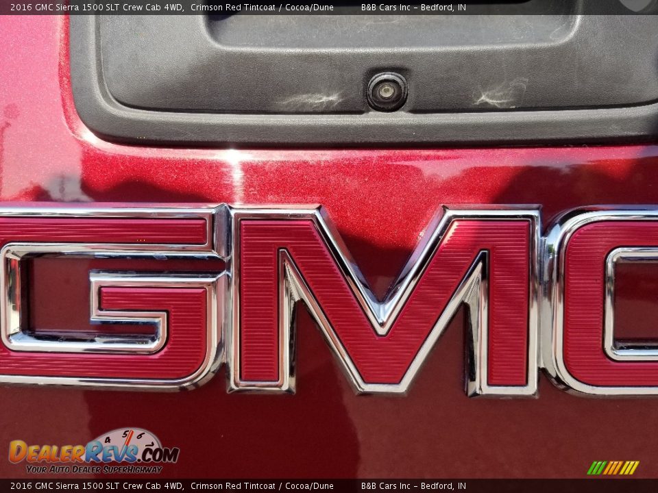 2016 GMC Sierra 1500 SLT Crew Cab 4WD Crimson Red Tintcoat / Cocoa/Dune Photo #14