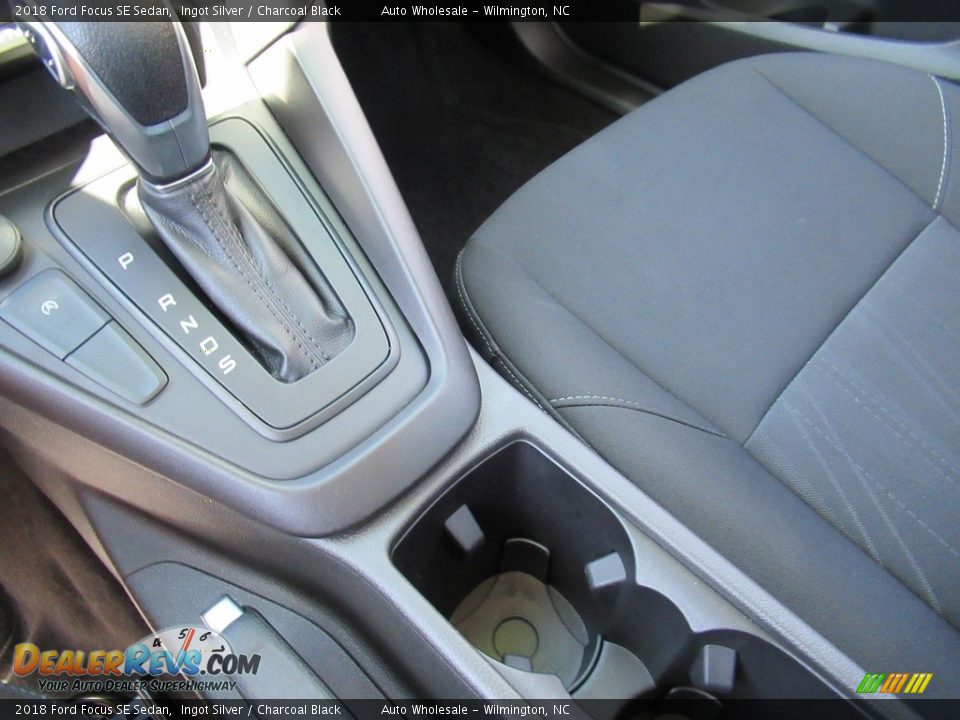 2018 Ford Focus SE Sedan Ingot Silver / Charcoal Black Photo #19