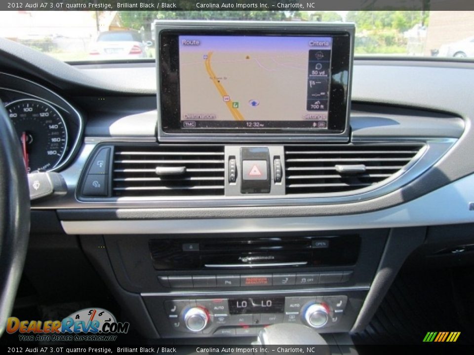 2012 Audi A7 3.0T quattro Prestige Brilliant Black / Black Photo #15