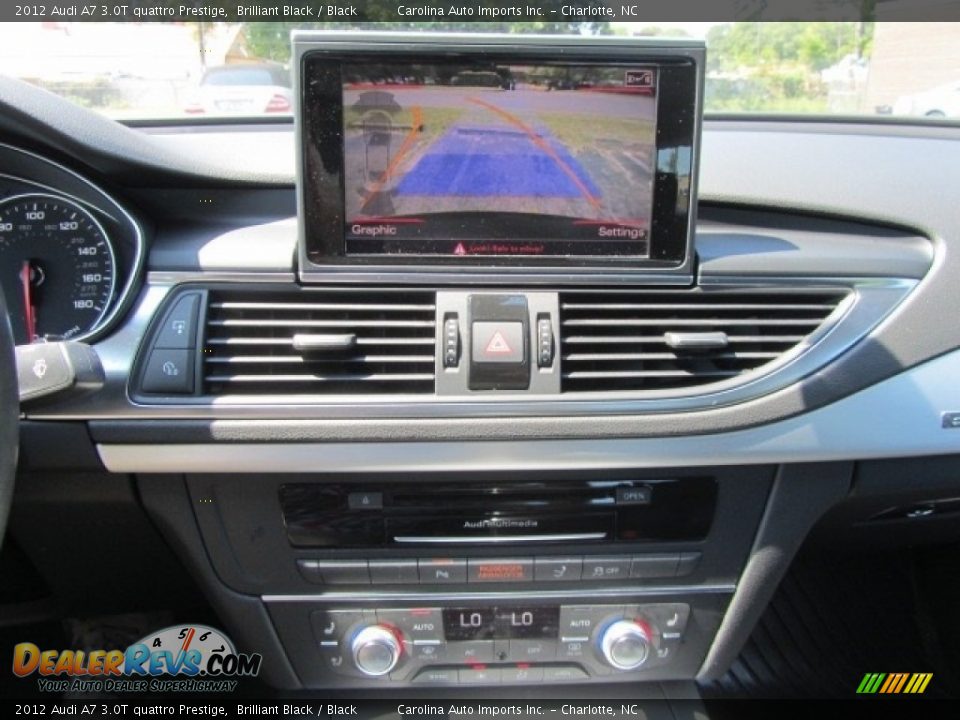 2012 Audi A7 3.0T quattro Prestige Brilliant Black / Black Photo #16
