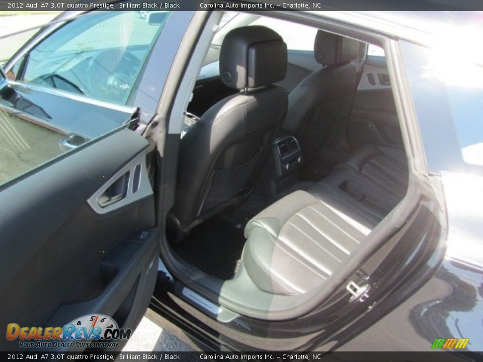 2012 Audi A7 3.0T quattro Prestige Brilliant Black / Black Photo #19