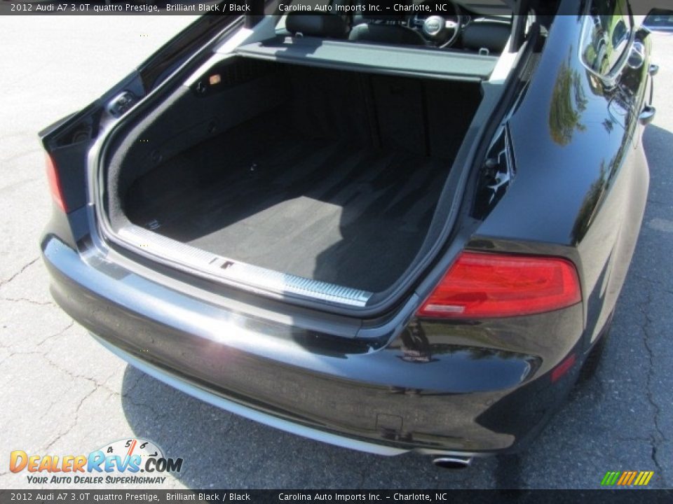2012 Audi A7 3.0T quattro Prestige Brilliant Black / Black Photo #20