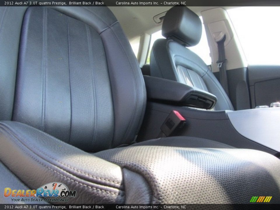 2012 Audi A7 3.0T quattro Prestige Brilliant Black / Black Photo #22
