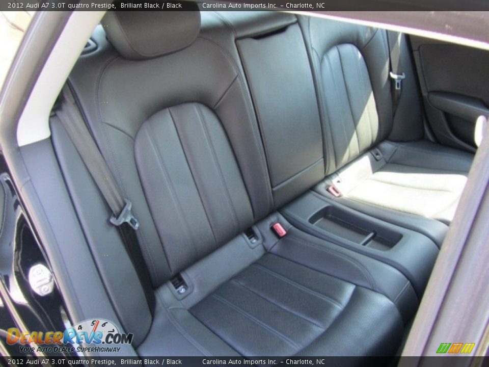 2012 Audi A7 3.0T quattro Prestige Brilliant Black / Black Photo #24
