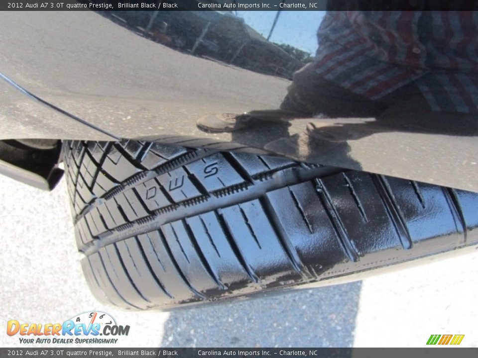 2012 Audi A7 3.0T quattro Prestige Brilliant Black / Black Photo #27