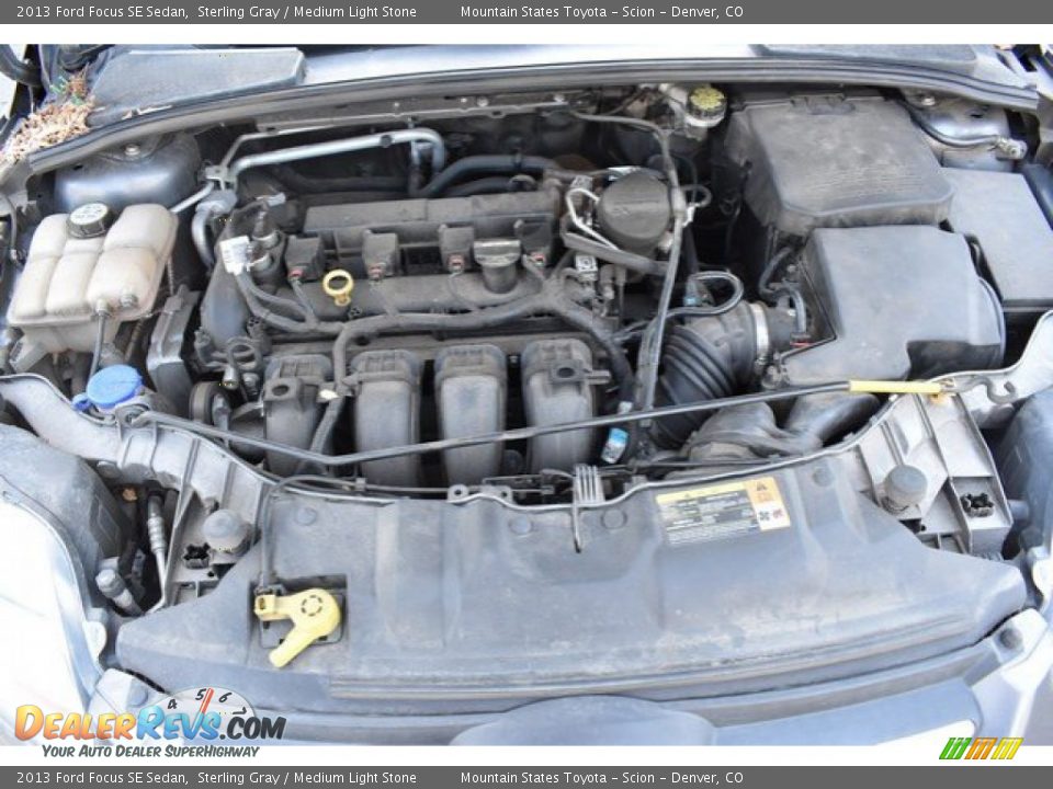 2013 Ford Focus SE Sedan Sterling Gray / Medium Light Stone Photo #9