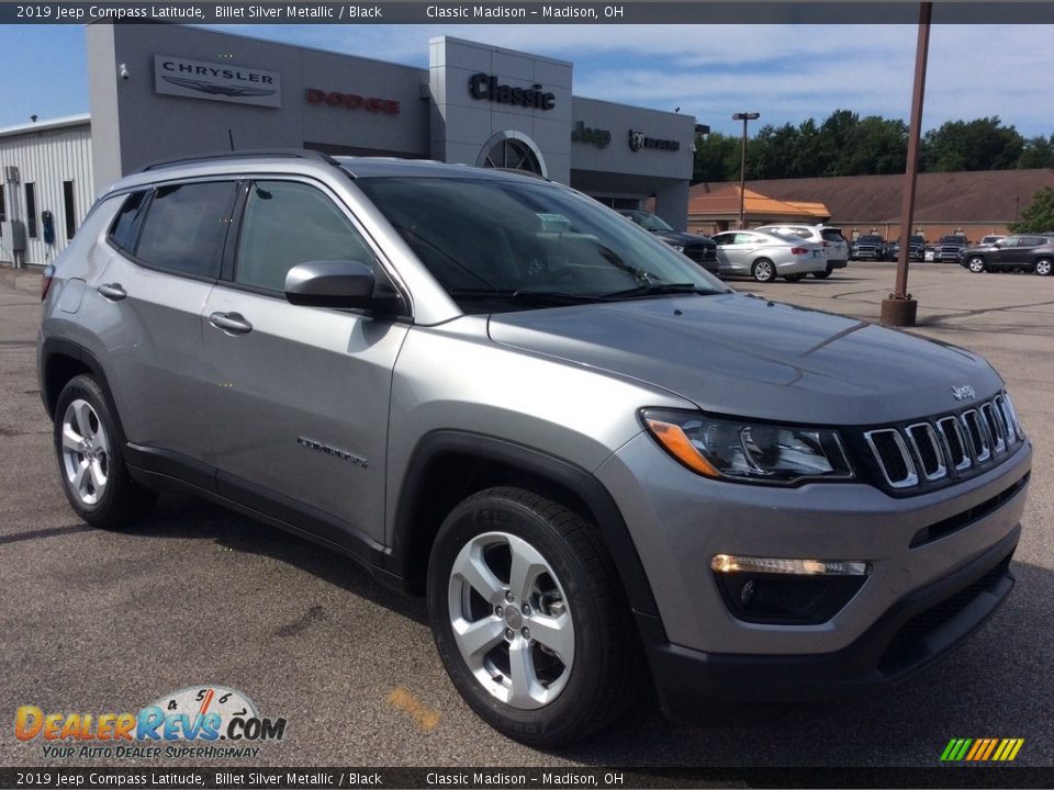 2019 Jeep Compass Latitude Billet Silver Metallic / Black Photo #1
