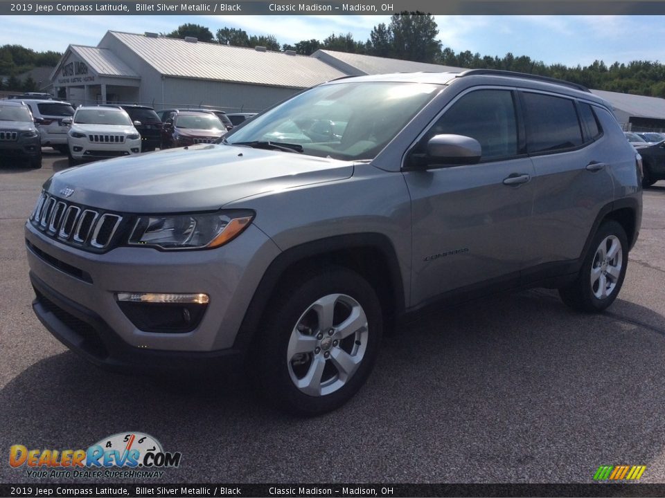 2019 Jeep Compass Latitude Billet Silver Metallic / Black Photo #5