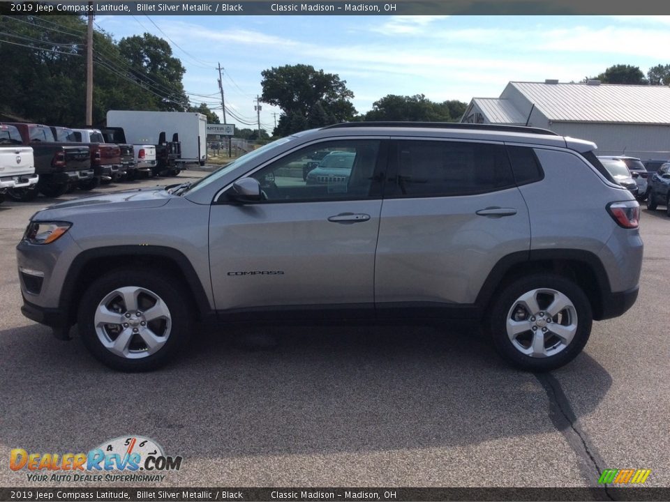 2019 Jeep Compass Latitude Billet Silver Metallic / Black Photo #6