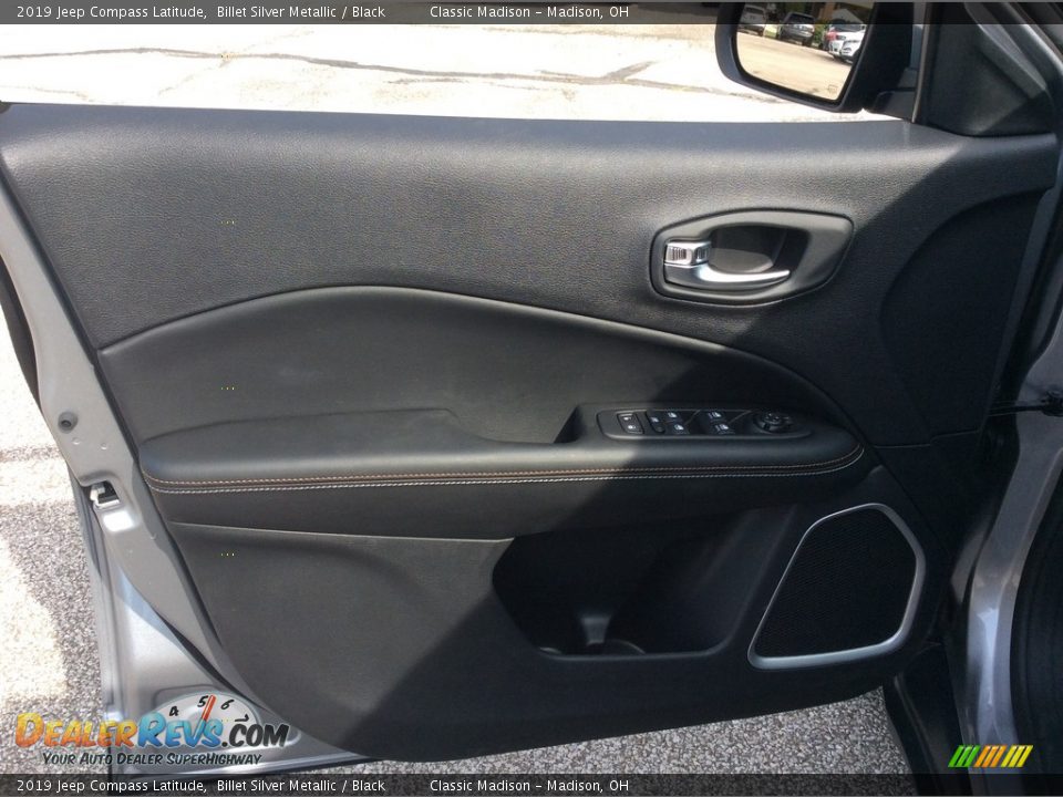 2019 Jeep Compass Latitude Billet Silver Metallic / Black Photo #10