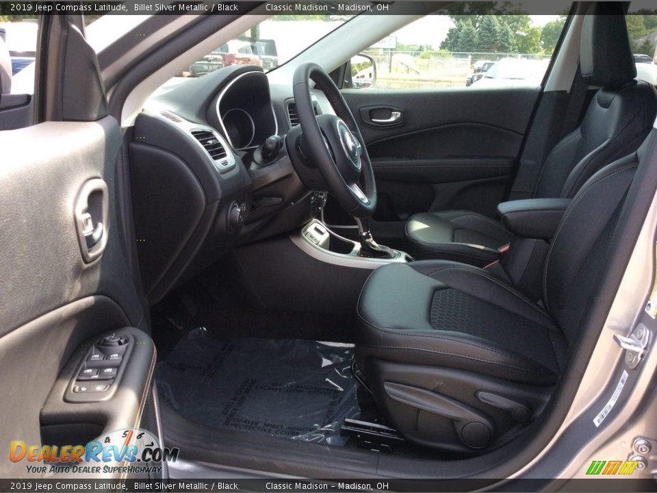 2019 Jeep Compass Latitude Billet Silver Metallic / Black Photo #11