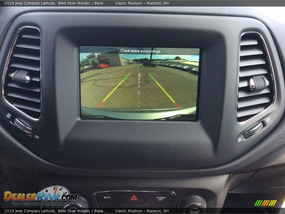 2019 Jeep Compass Latitude Billet Silver Metallic / Black Photo #14