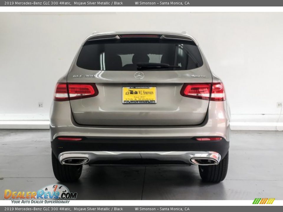 2019 Mercedes-Benz GLC 300 4Matic Mojave Silver Metallic / Black Photo #3