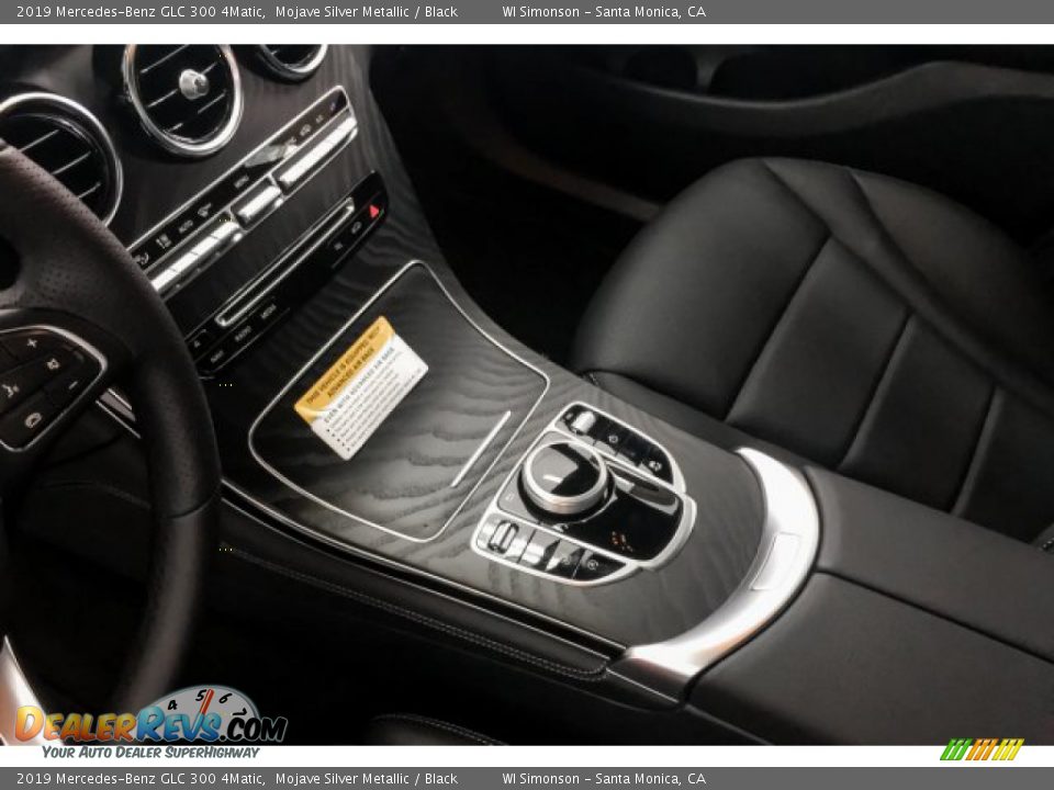 2019 Mercedes-Benz GLC 300 4Matic Mojave Silver Metallic / Black Photo #7