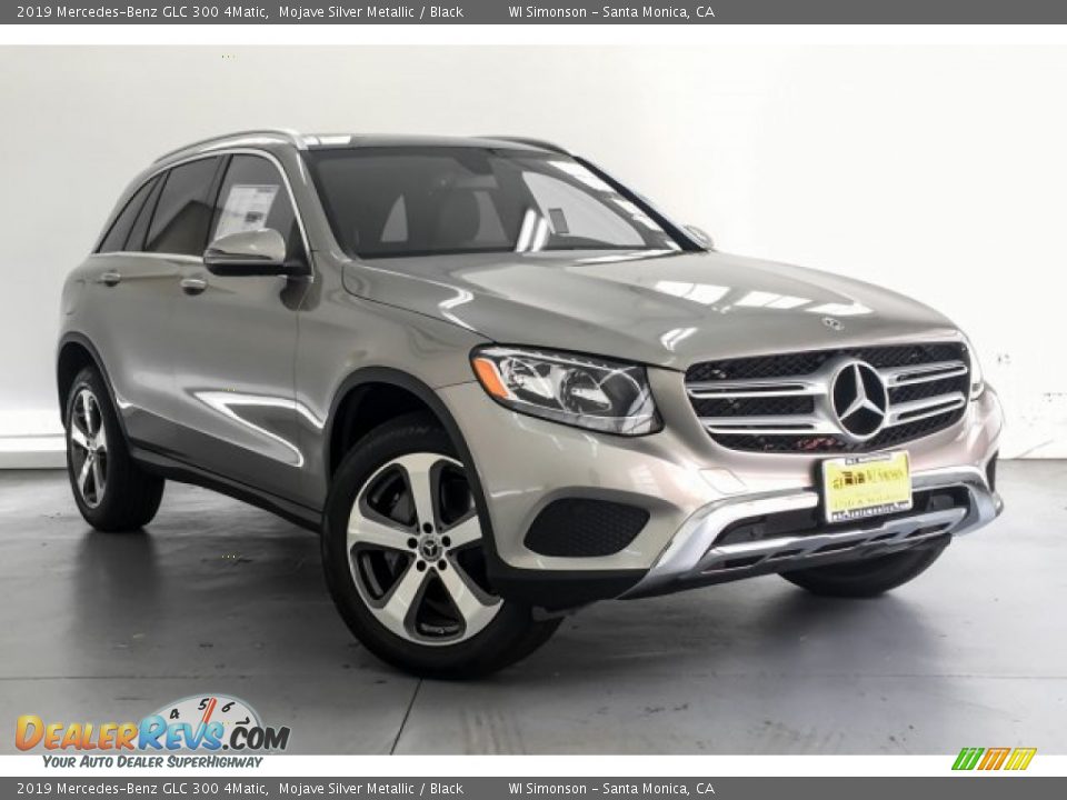 2019 Mercedes-Benz GLC 300 4Matic Mojave Silver Metallic / Black Photo #12