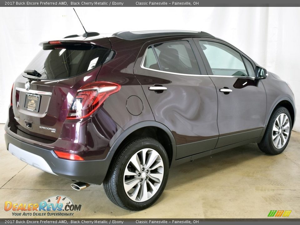 2017 Buick Encore Preferred AWD Black Cherry Metallic / Ebony Photo #2