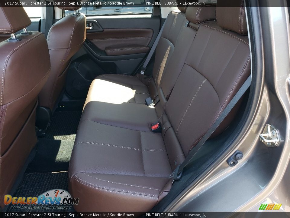 2017 Subaru Forester 2.5i Touring Sepia Bronze Metallic / Saddle Brown Photo #3