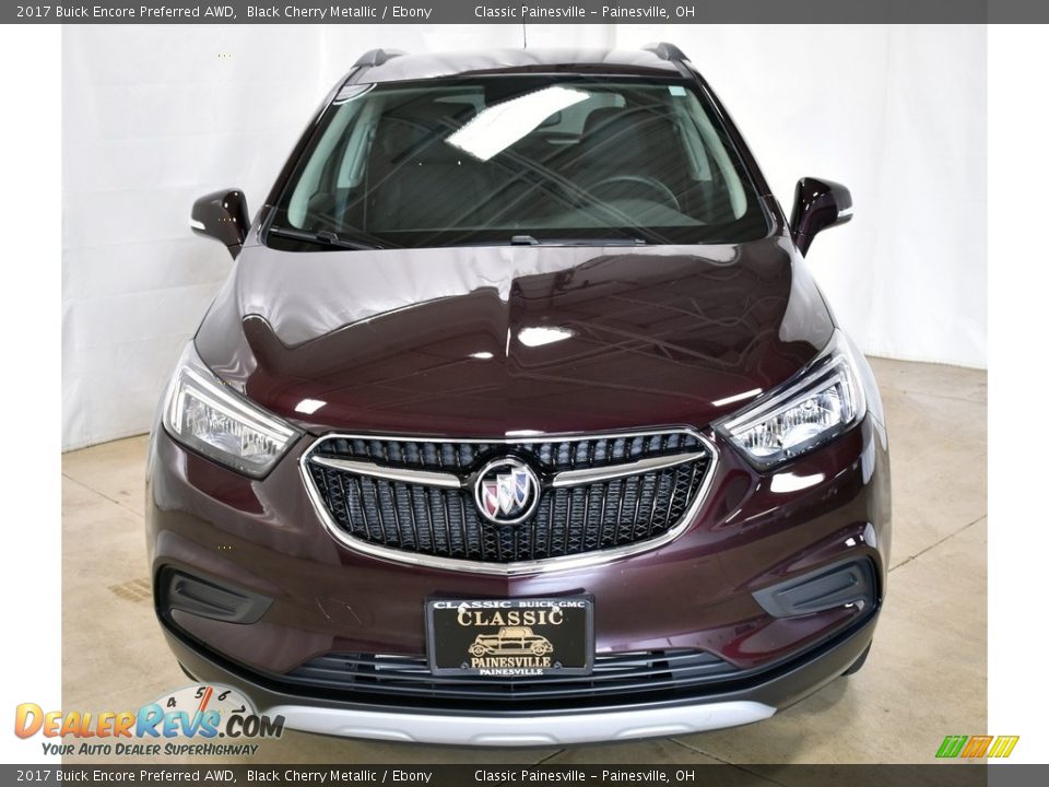 2017 Buick Encore Preferred AWD Black Cherry Metallic / Ebony Photo #4