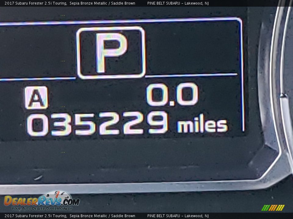 2017 Subaru Forester 2.5i Touring Sepia Bronze Metallic / Saddle Brown Photo #5