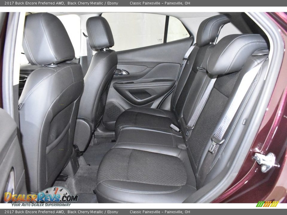 2017 Buick Encore Preferred AWD Black Cherry Metallic / Ebony Photo #8