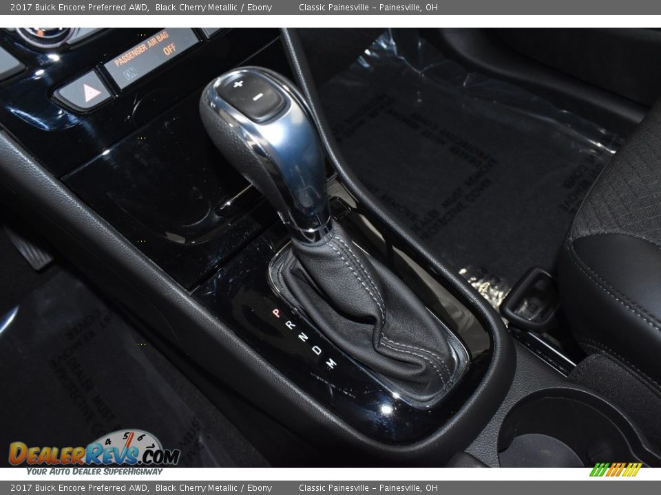 2017 Buick Encore Preferred AWD Black Cherry Metallic / Ebony Photo #13