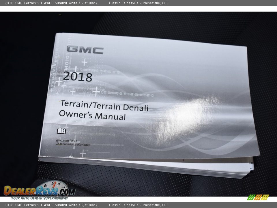 2018 GMC Terrain SLT AWD Summit White / ­Jet Black Photo #17