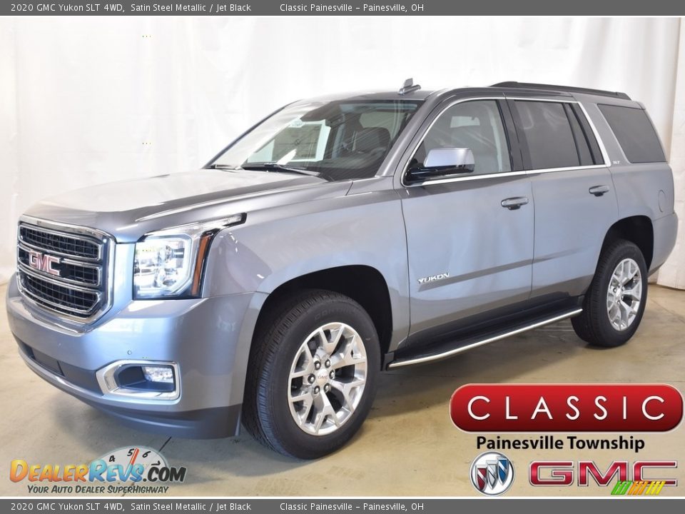 2020 GMC Yukon SLT 4WD Satin Steel Metallic / Jet Black Photo #1