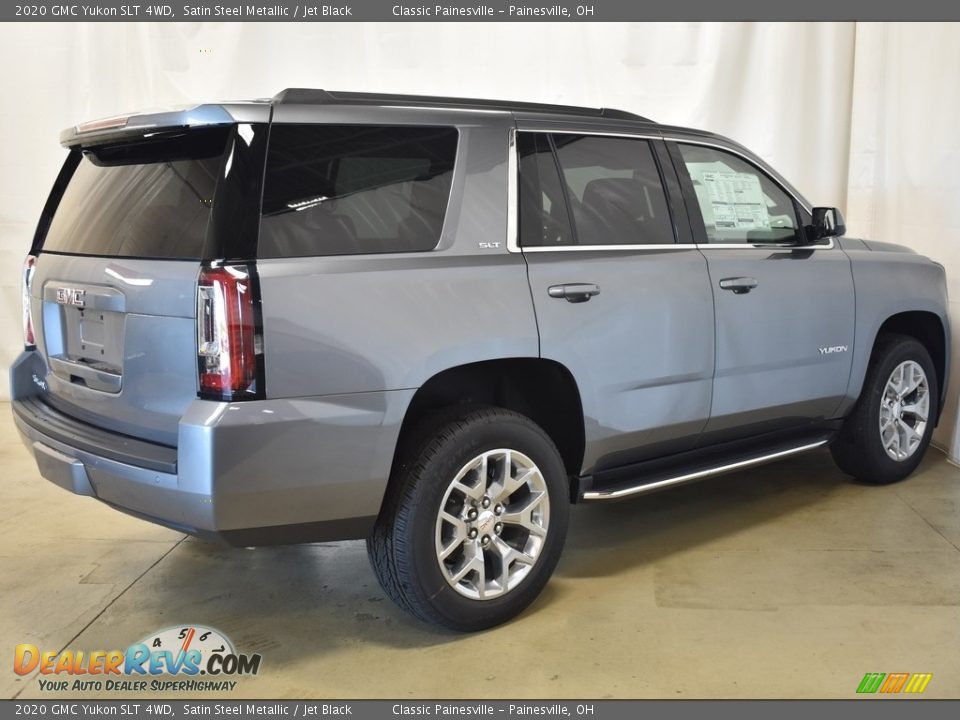 2020 GMC Yukon SLT 4WD Satin Steel Metallic / Jet Black Photo #2