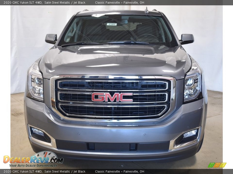 2020 GMC Yukon SLT 4WD Satin Steel Metallic / Jet Black Photo #4