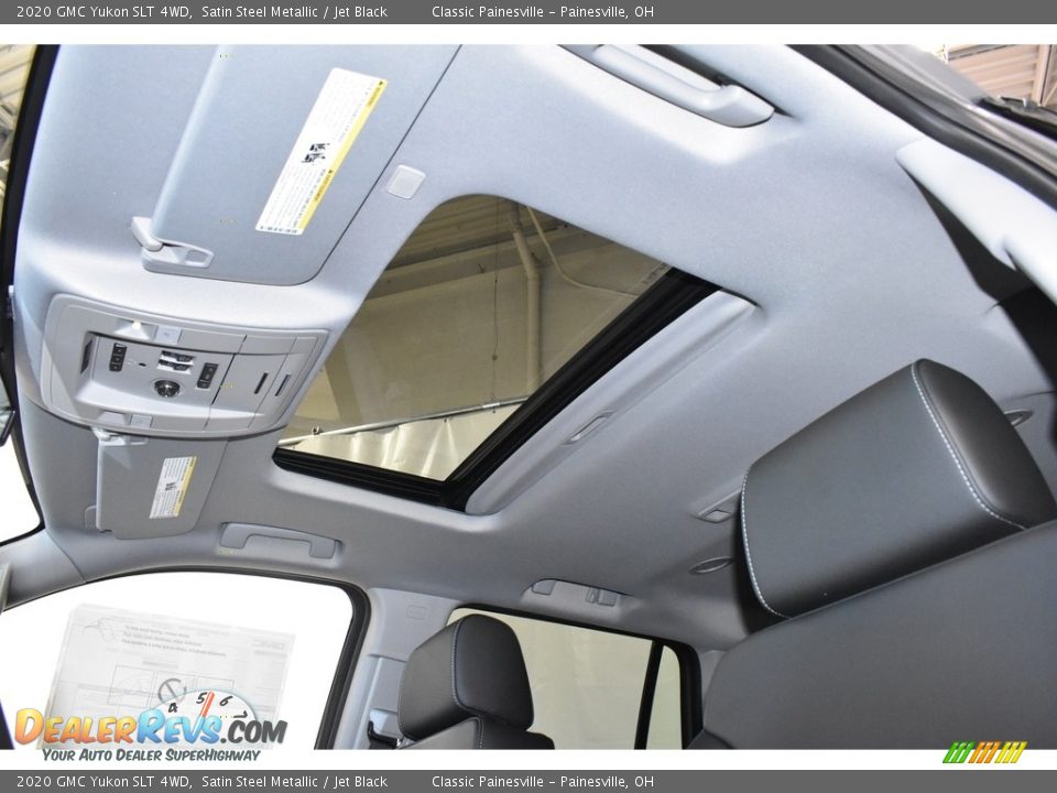 2020 GMC Yukon SLT 4WD Satin Steel Metallic / Jet Black Photo #6