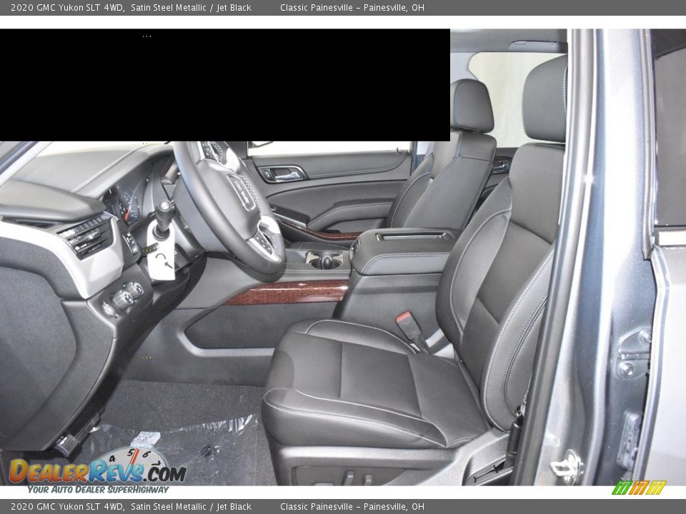 2020 GMC Yukon SLT 4WD Satin Steel Metallic / Jet Black Photo #7