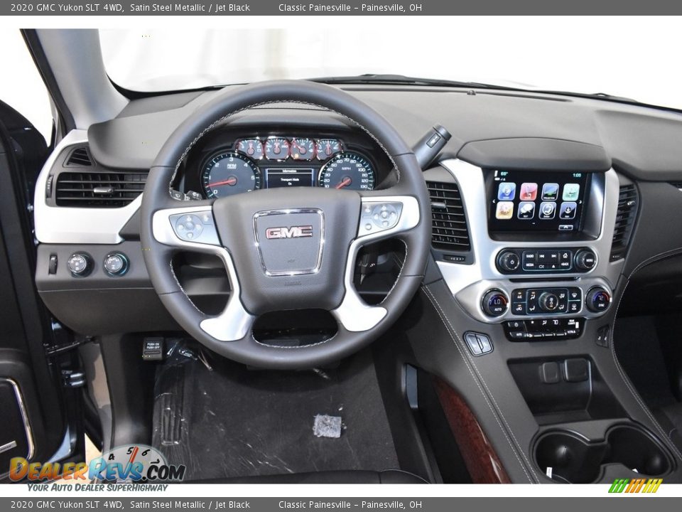 2020 GMC Yukon SLT 4WD Satin Steel Metallic / Jet Black Photo #10