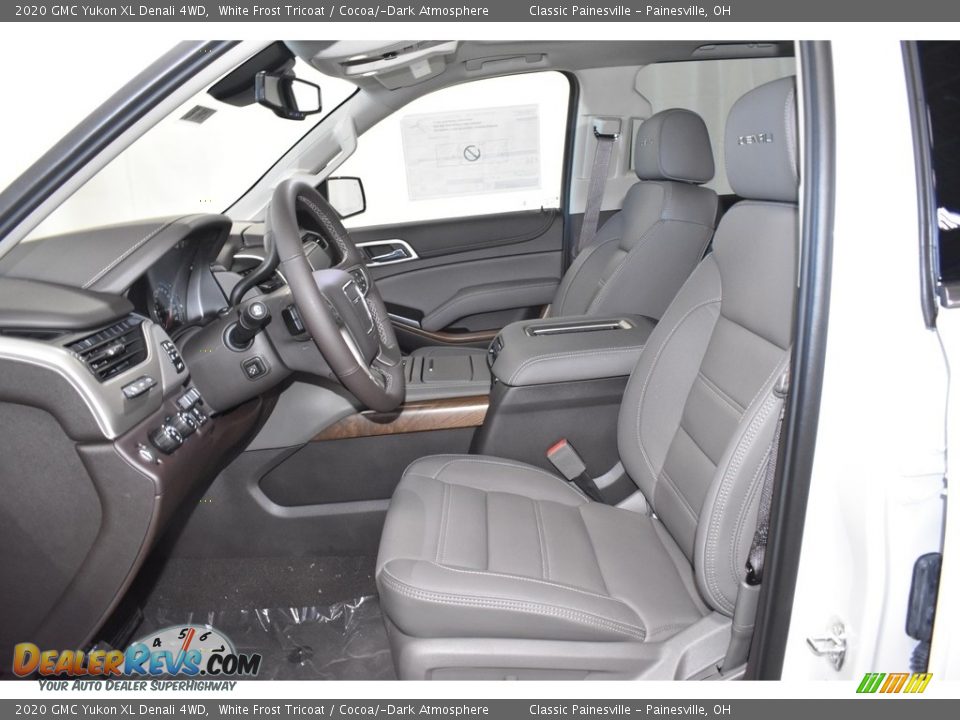 Cocoa/­Dark Atmosphere Interior - 2020 GMC Yukon XL Denali 4WD Photo #7