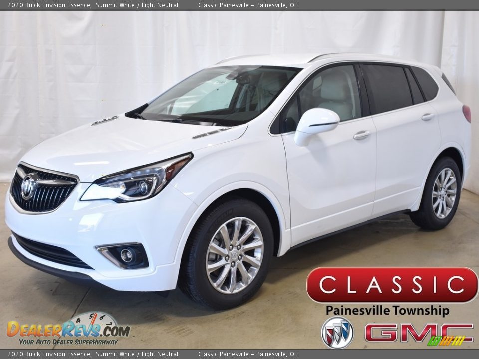 2020 Buick Envision Essence Summit White / Light Neutral Photo #1