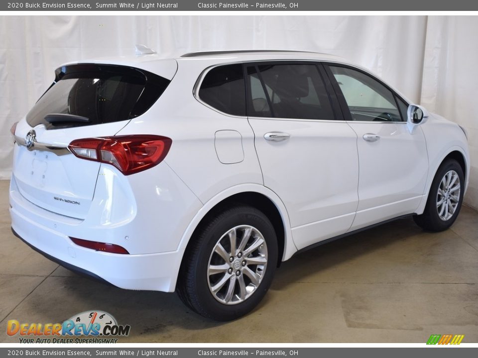 2020 Buick Envision Essence Summit White / Light Neutral Photo #2