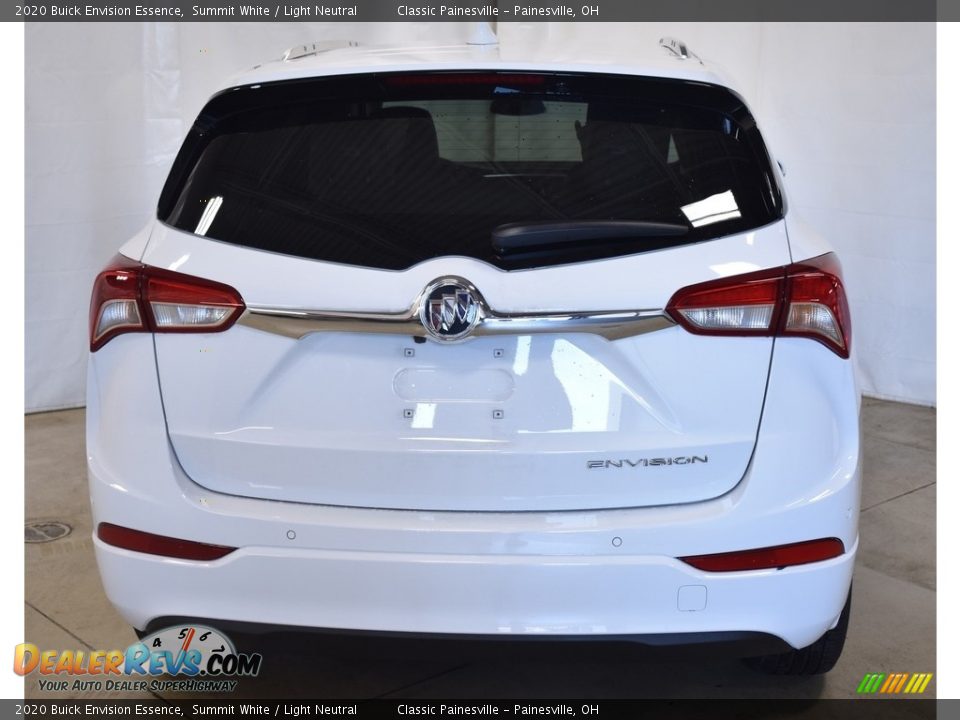 2020 Buick Envision Essence Summit White / Light Neutral Photo #3