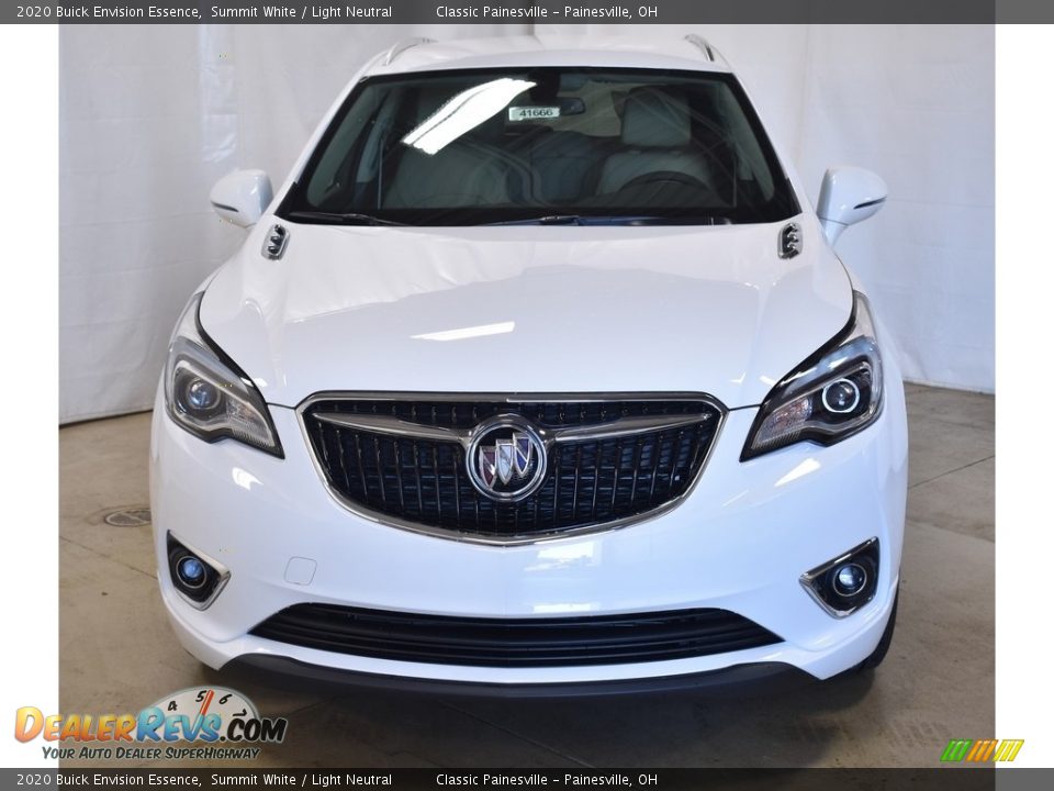 2020 Buick Envision Essence Summit White / Light Neutral Photo #4