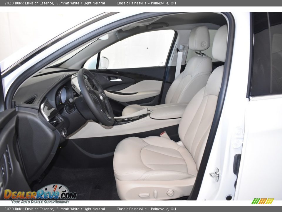 2020 Buick Envision Essence Summit White / Light Neutral Photo #6