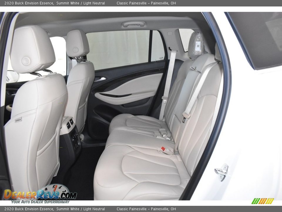 2020 Buick Envision Essence Summit White / Light Neutral Photo #7