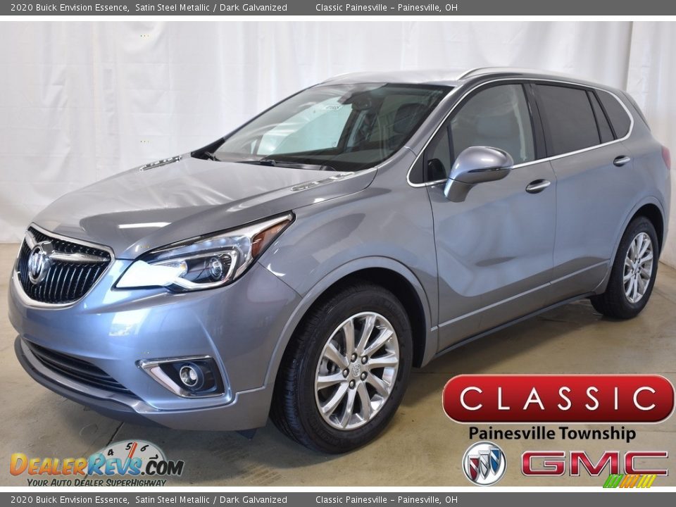 2020 Buick Envision Essence Satin Steel Metallic / Dark Galvanized Photo #1