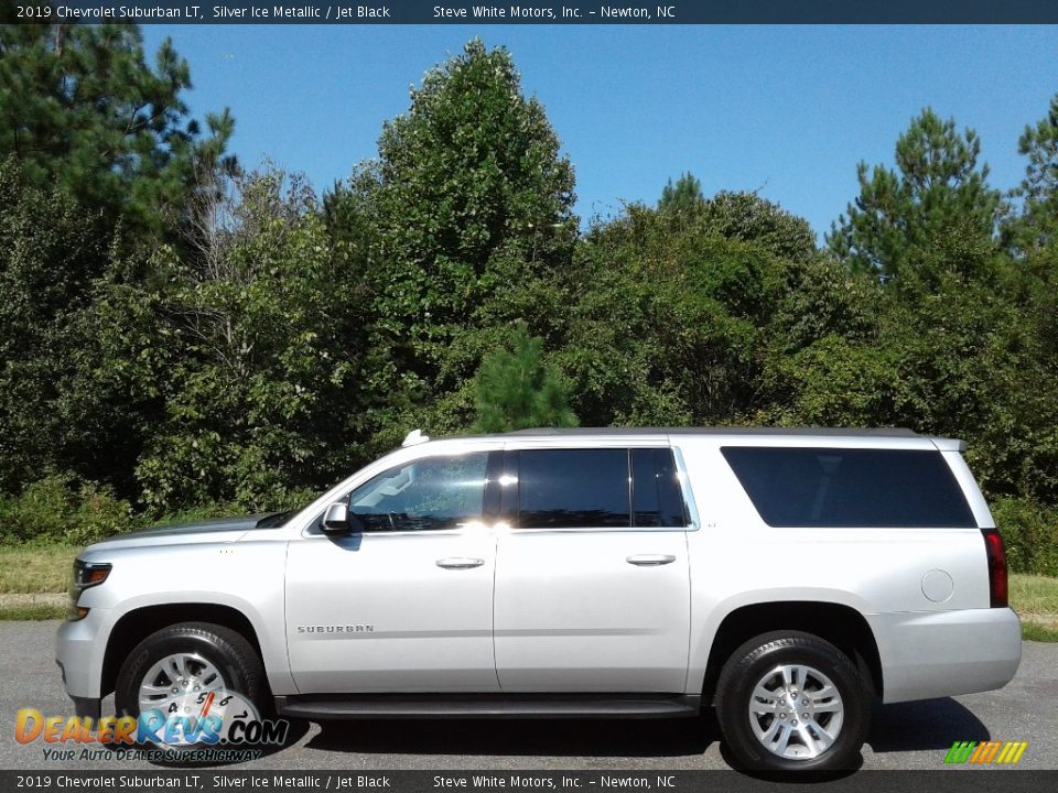 2019 Chevrolet Suburban LT Silver Ice Metallic / Jet Black Photo #1