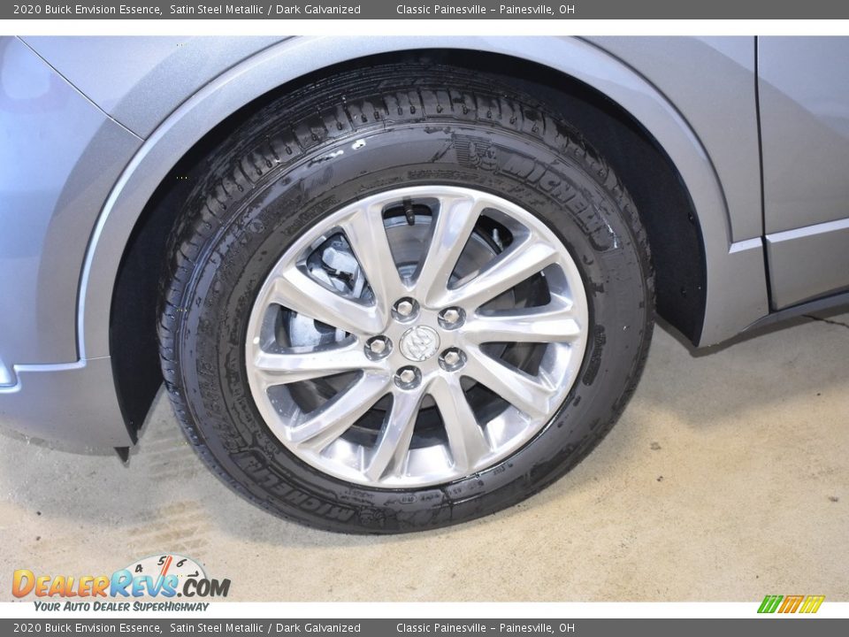 2020 Buick Envision Essence Satin Steel Metallic / Dark Galvanized Photo #5