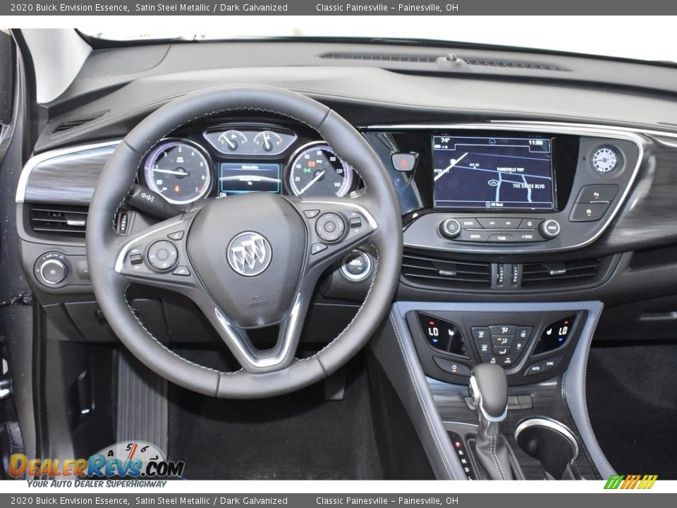 2020 Buick Envision Essence Satin Steel Metallic / Dark Galvanized Photo #8