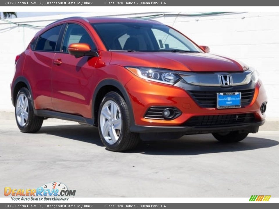 2019 Honda HR-V EX Orangeburst Metallic / Black Photo #1