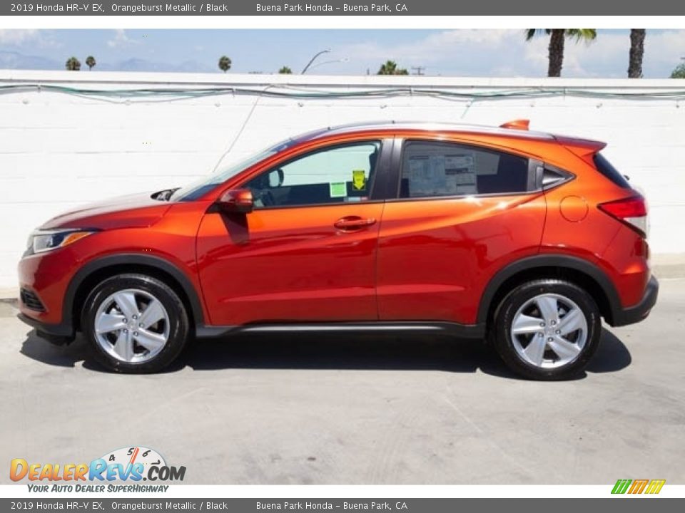 2019 Honda HR-V EX Orangeburst Metallic / Black Photo #4