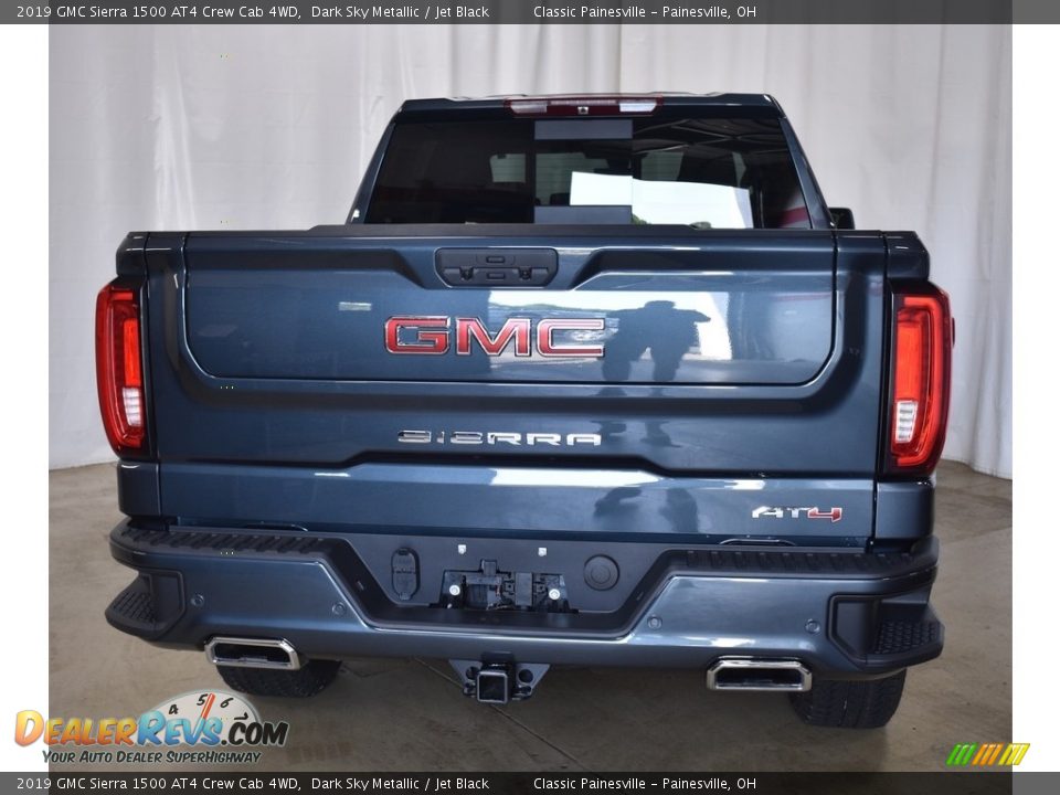 2019 GMC Sierra 1500 AT4 Crew Cab 4WD Dark Sky Metallic / Jet Black Photo #3